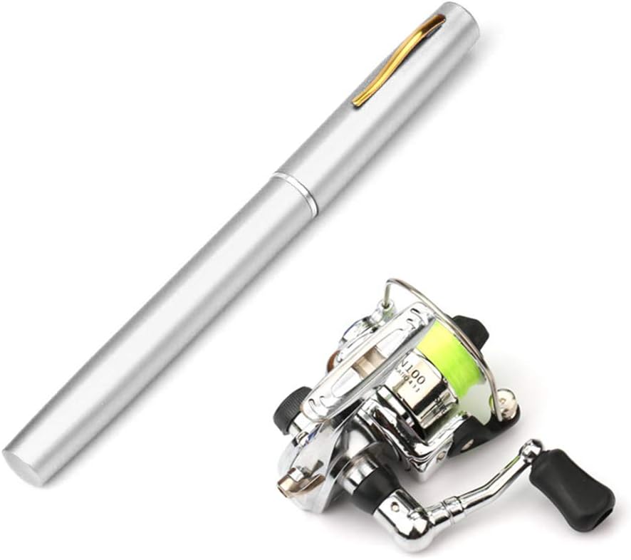 Mini Collapsible Fishing Rod & Reel Combo Kit