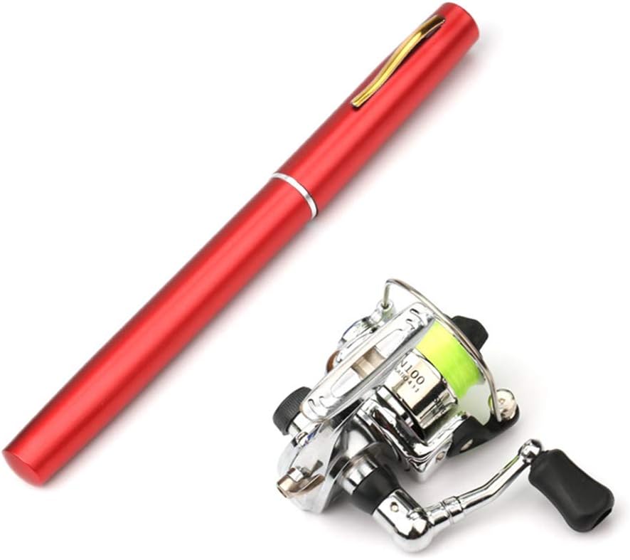 Mini Collapsible Fishing Rod & Reel Combo Kit