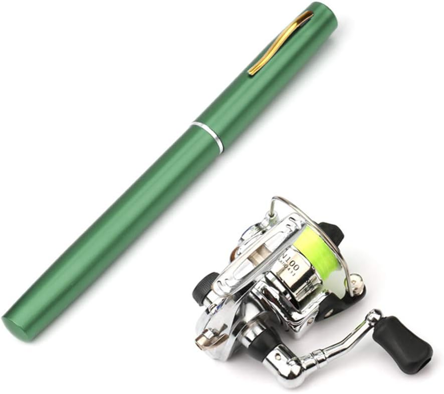 Mini Collapsible Fishing Rod & Reel Combo Kit