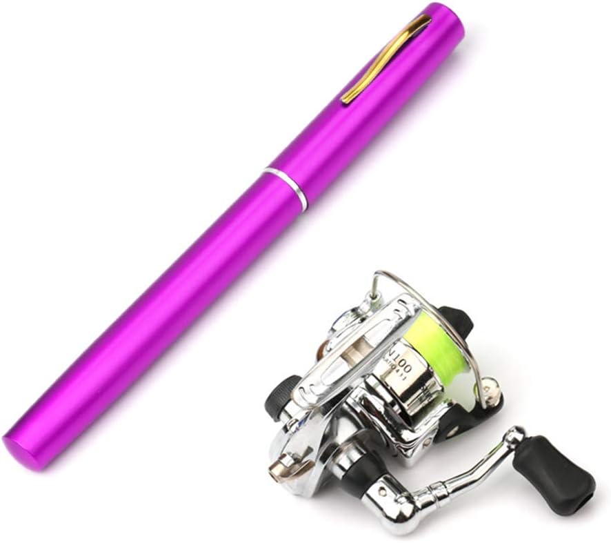 Mini Collapsible Fishing Rod & Reel Combo Kit