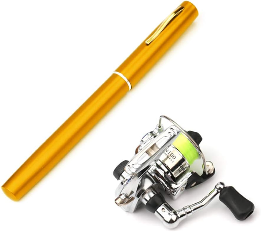 Mini Collapsible Fishing Rod & Reel Combo Kit