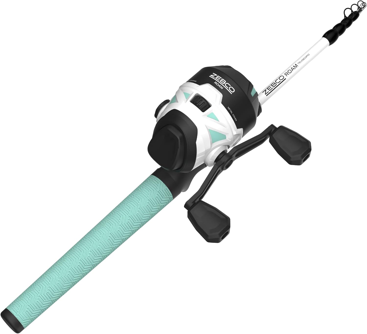 Zebco Roam Telescopic Fishing Rod & Reel Combo