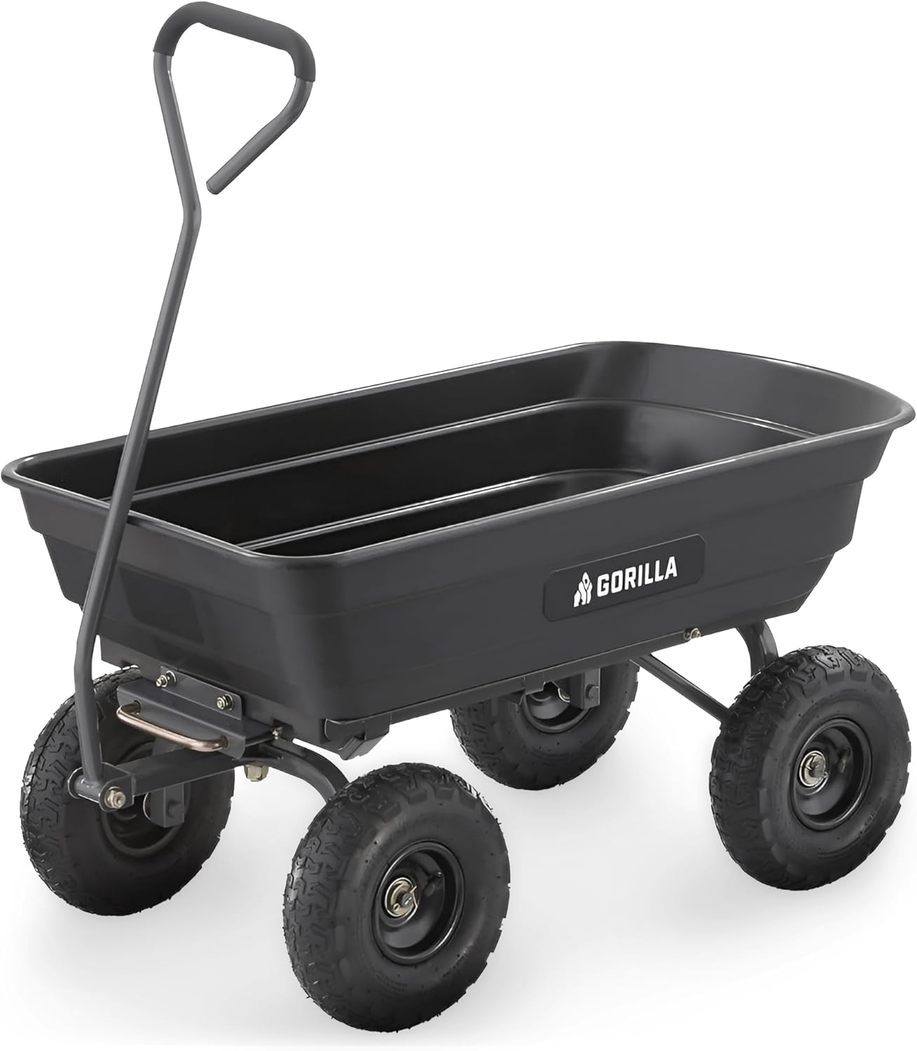 Gorilla Carts Heavy-Duty Poly Dump Cart