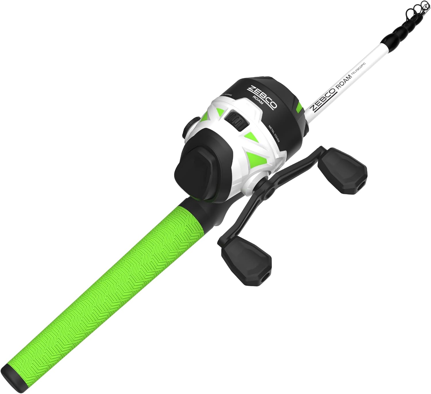 Zebco Roam Telescopic Fishing Rod & Reel Combo