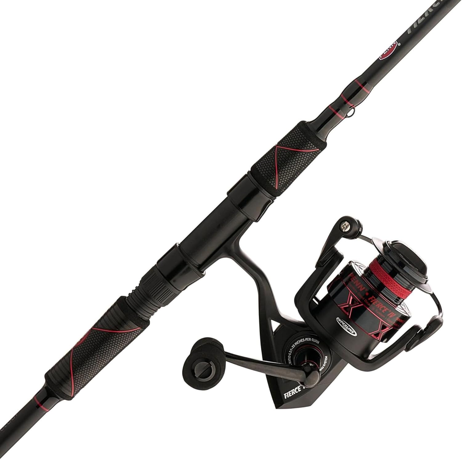 PENN Fierce IV Spinning Reel & Rod Combo