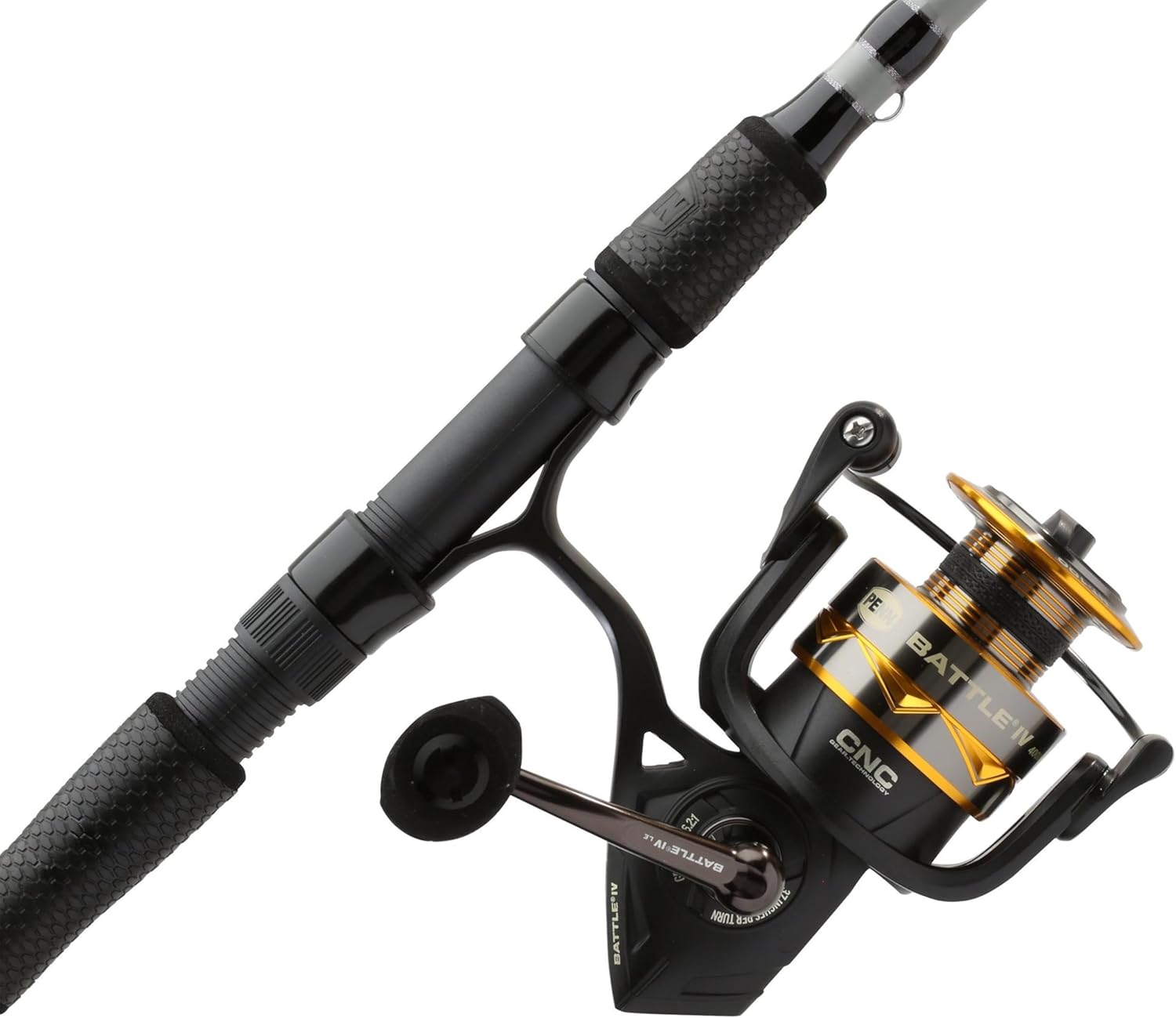 PENN Battle IV Spinning Reel & Rod Fishing Combo